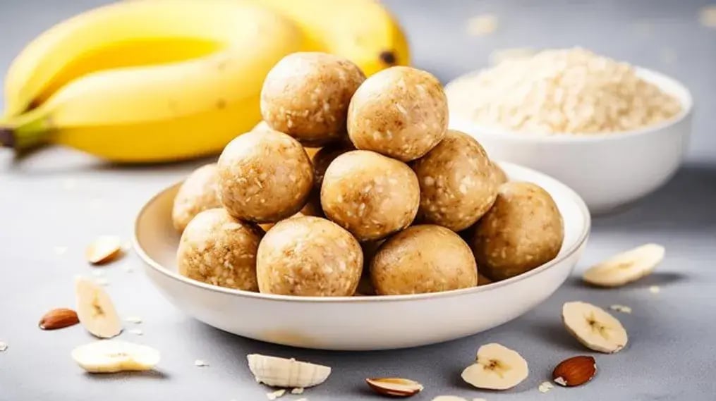 No-Bake Banana Oat Bites