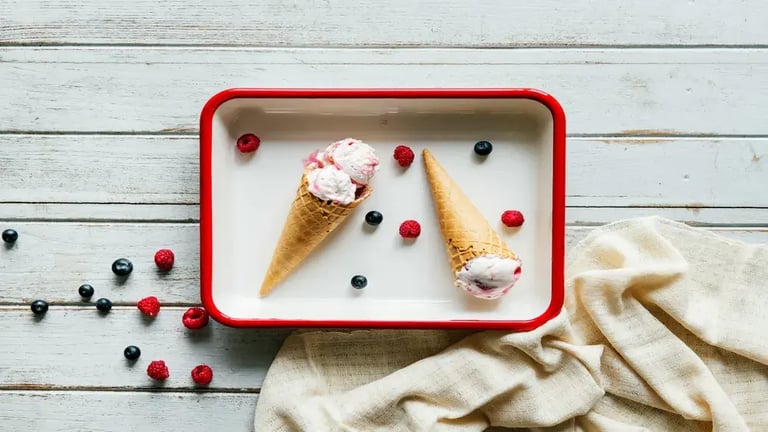 What Makes This Raspberry Ice Cream Unique