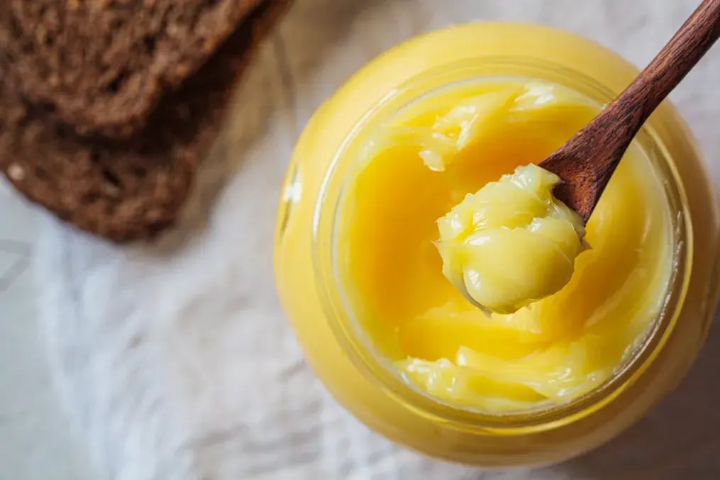 End with Ghee for Shine