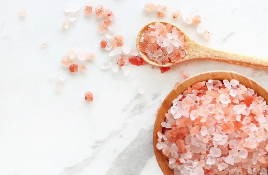Drizzle Sea Salt or Sugar Crystals—Not Both