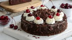 How To Bake A Cherry Oreo Cola Cake With Cashew Drizzle