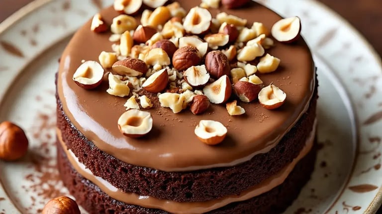 How To Bake A Chocolate Hazelnut Mocha Cake That Feels Bakery Worthy