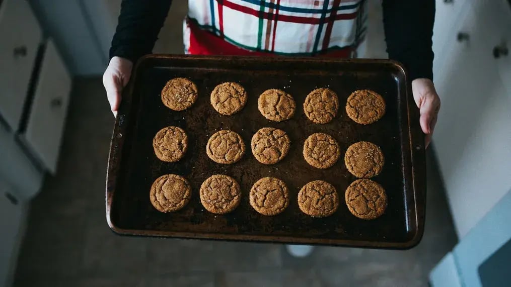 Cookies On Tray