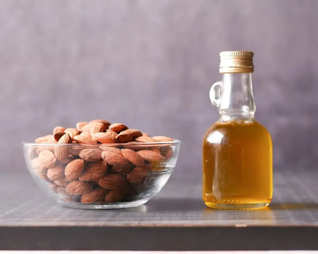 Almonds And Oil For Almond Cake