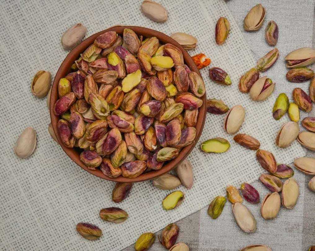Bowl Of Toasted Pistachios