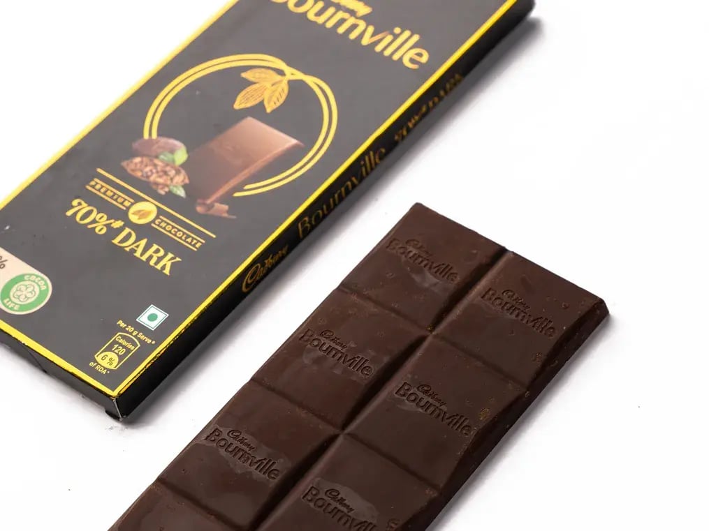 Always chop the chocolate into small pieces