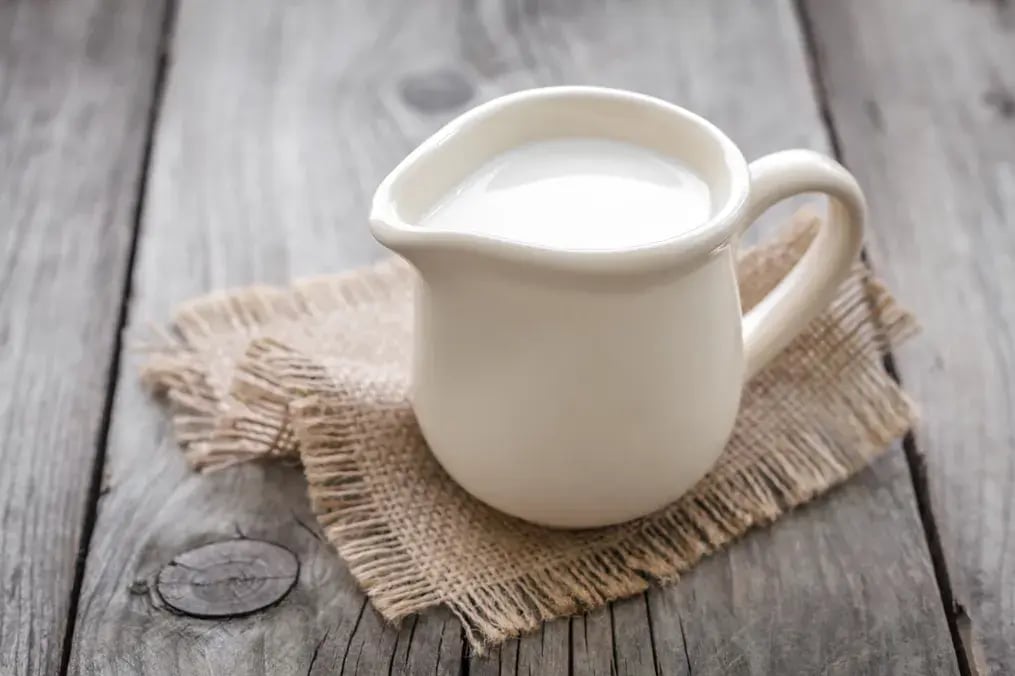 Use milk that's warm—not hot