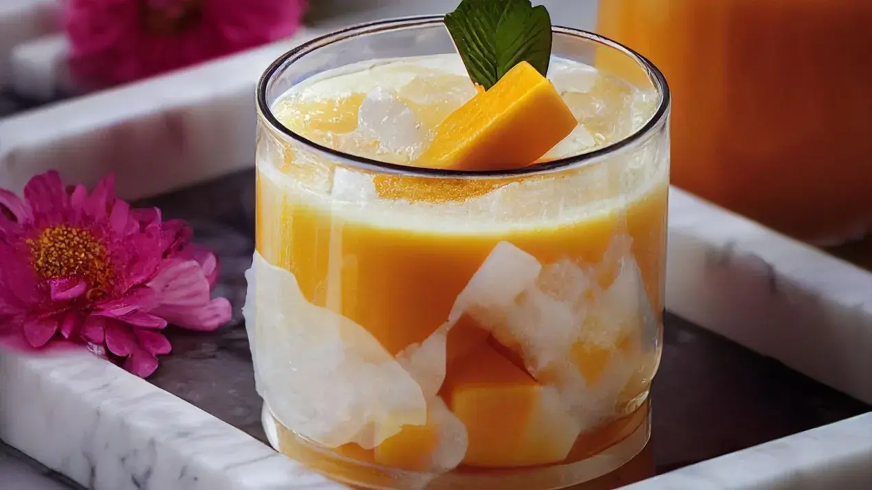 How to Create Elegant Chocolate Curls for Mango Mousse Decoration