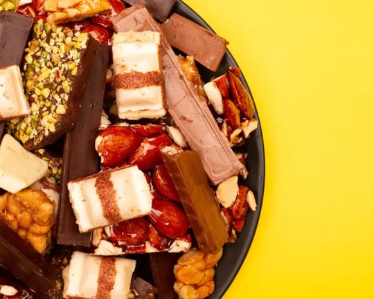How to Create the Perfect Chocolate Swirl on No-Bake Peanut Butter Bars