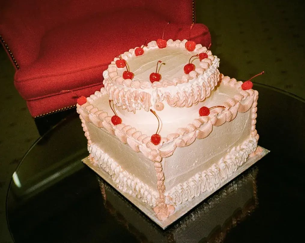 Close up Million Dollar Cake