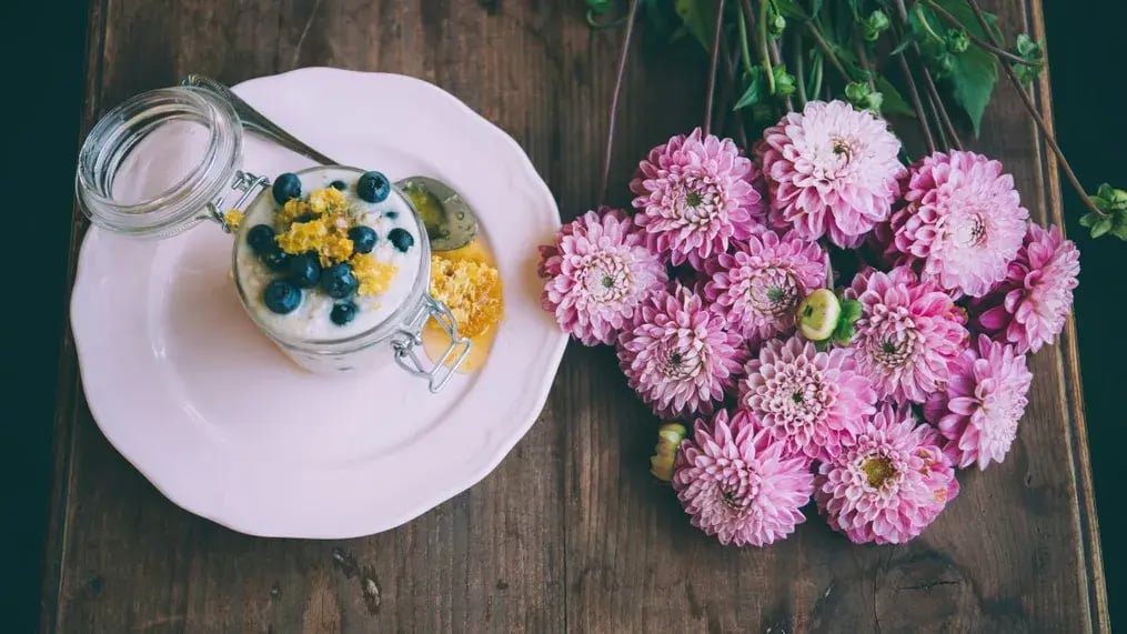 Blueberry Kheer