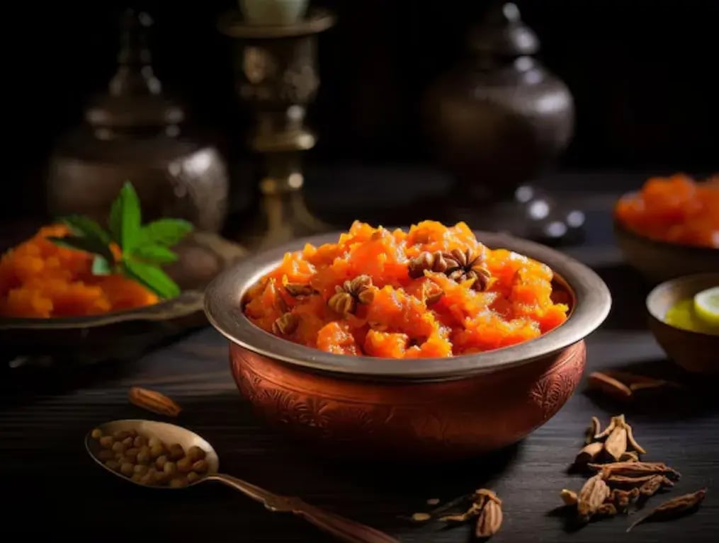 Molasses In Gajar Halwa