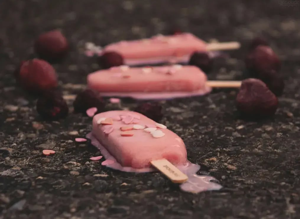 Strawberry Kulfi