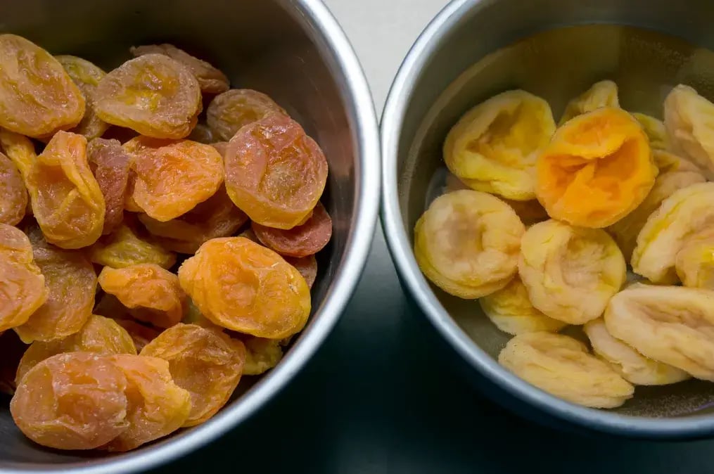 Soak Dried Apricots Before Baking