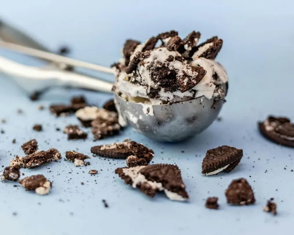 Oreos In Whipped Cream