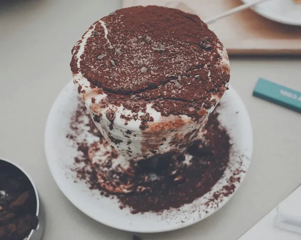 Classic Black Forest Dump Cake with Oreo Crumbs Mini Sized