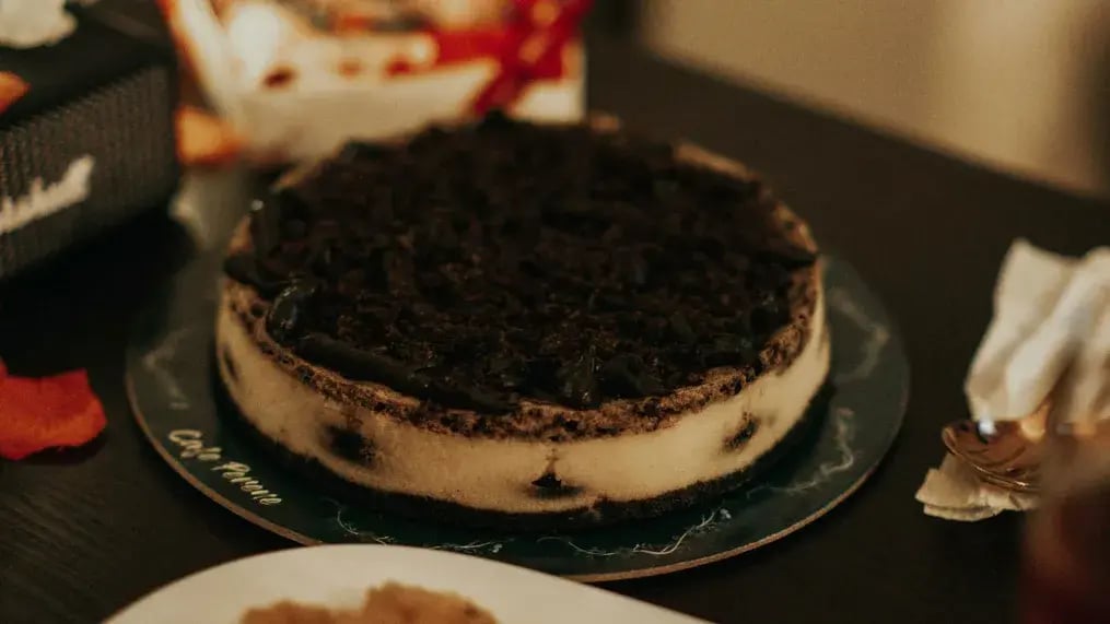 No Bake Oreo Cheesecake with Hazelnut