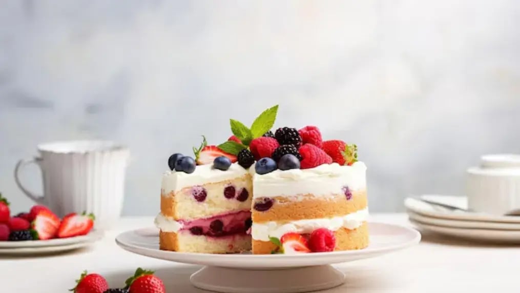 A Quick Summer Treat: Easy Berry Cake Recipe