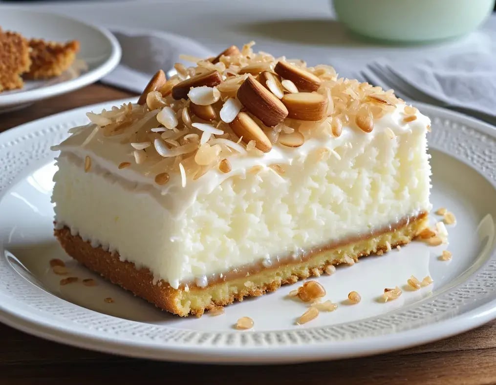 Caramel Coconut Cheesecake