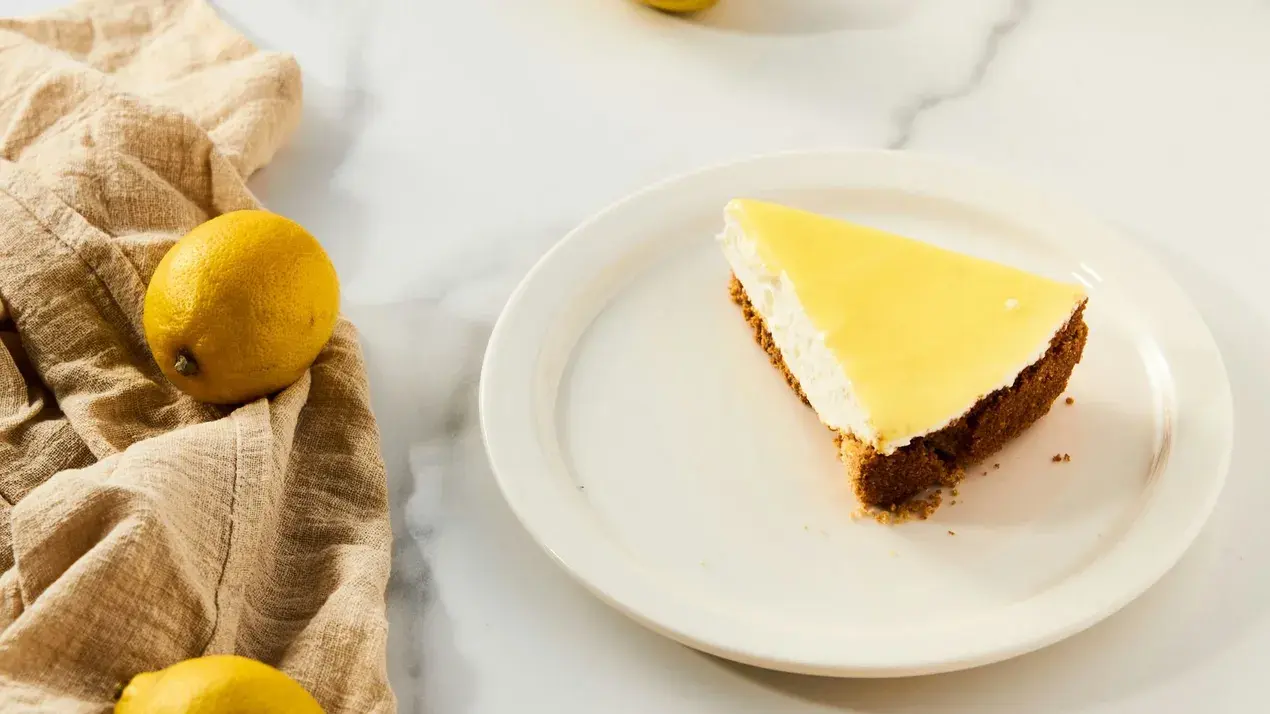 How to Make a Zesty Tang Glazed Lemon Sheet Cake with Pistachios