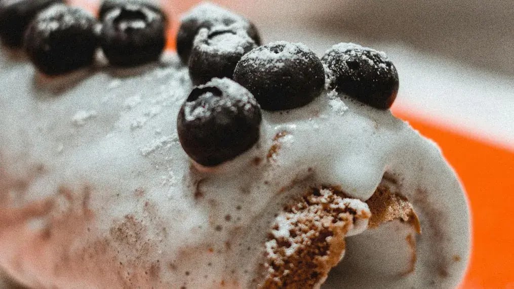 Use The Natural Colour Of Blueberry
