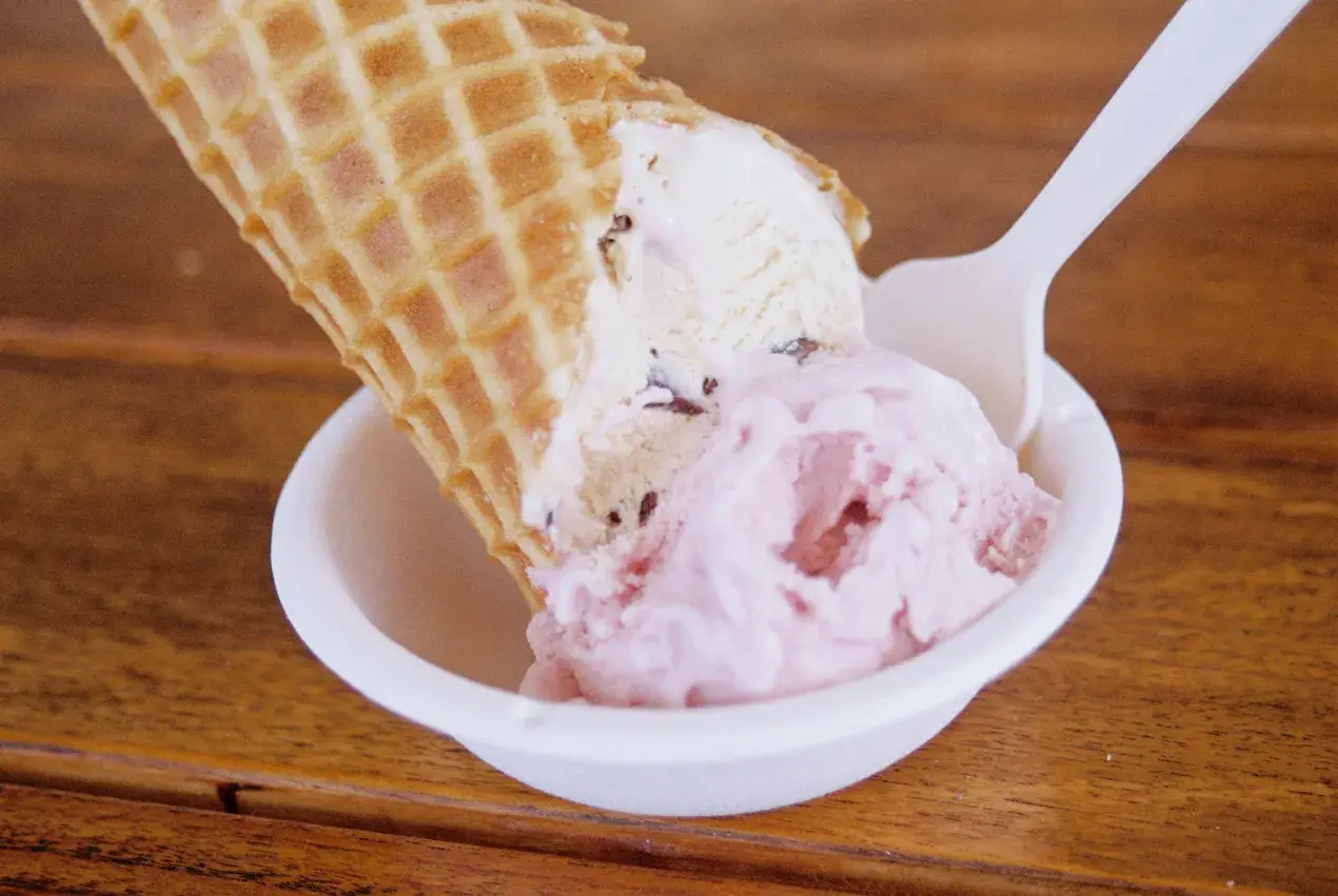 How to Make Fragrant Rosewater Gelato with Almond and Dairy Milk