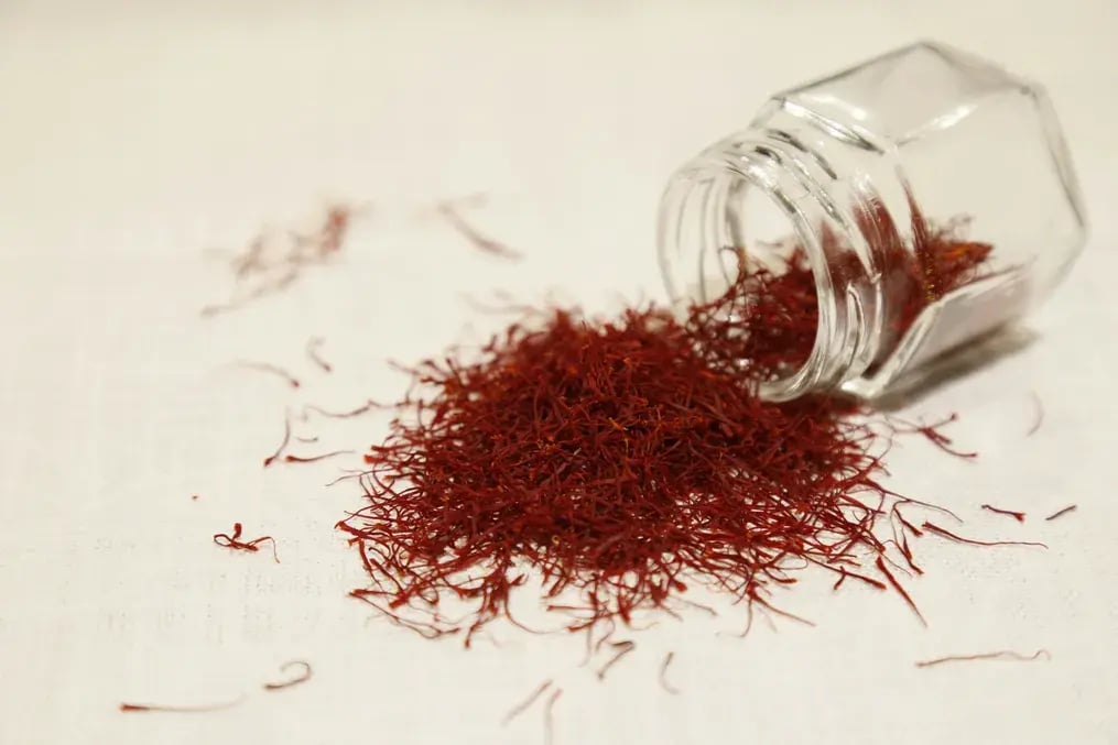 Add Rose Water and Saffron