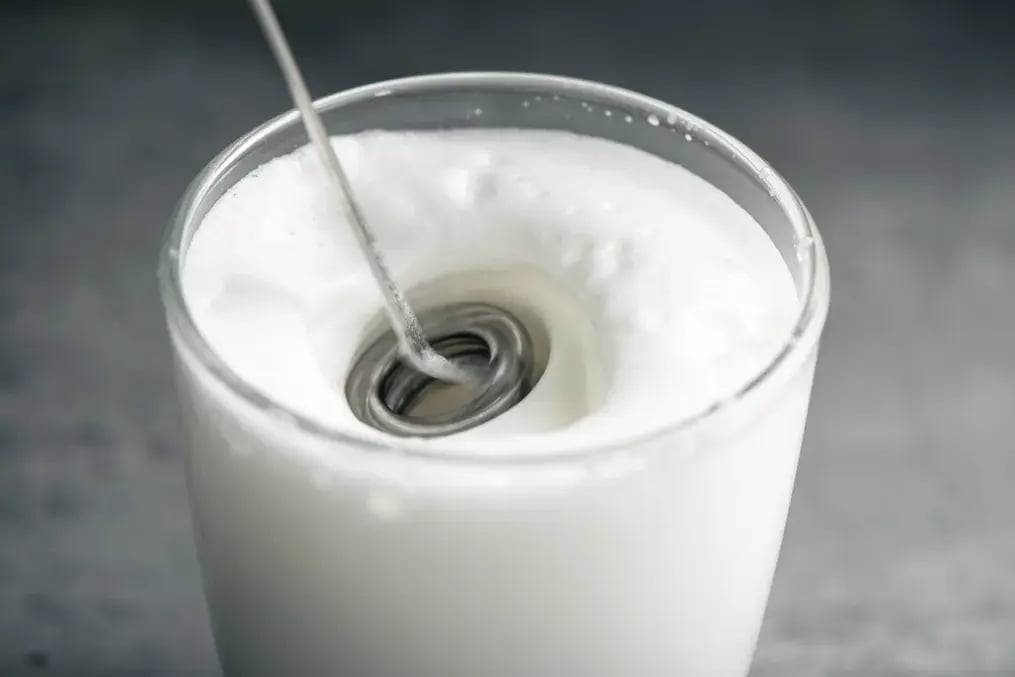 Blend the Milk Base Smoothly
