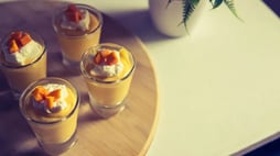 How to Make Mango Mousse with Crunchy Crushed Oreo Topping