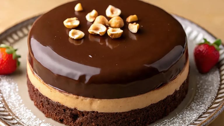 How To Make Silky Ganache With A Nutty Hazelnut Cream Layer