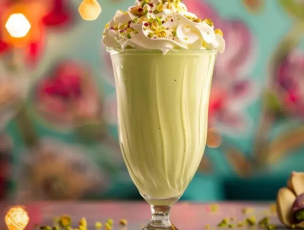 How to Make the Perfect Chocolate Pistachio Milkshake