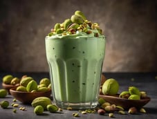 How to Make the Perfect Chocolate Pistachio Milkshake