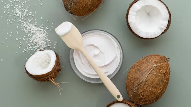 How to Make Your Own Coconut Cream for Fresh Desserts  - Feature