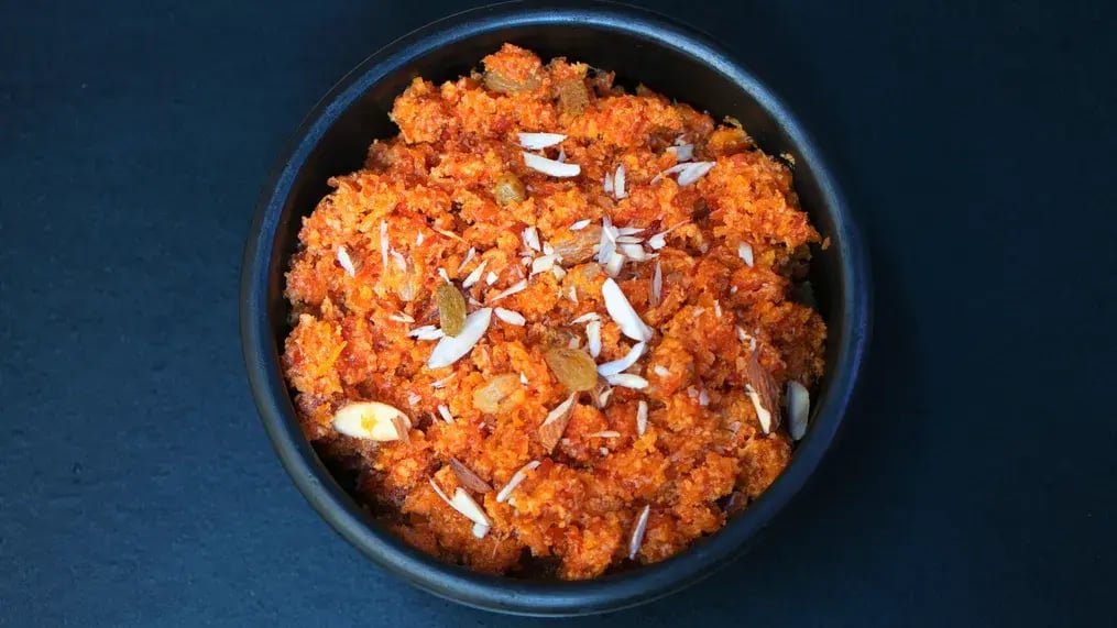 How To Prevent Almonds From Overpowering Silk Chocolate Flavor In Halwa - Blend Almonds into a Paste