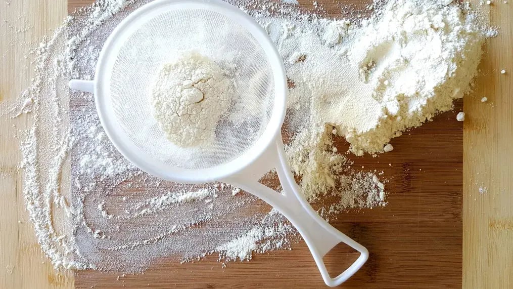 The flour