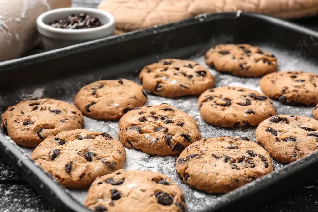 Cookies On A Tray
