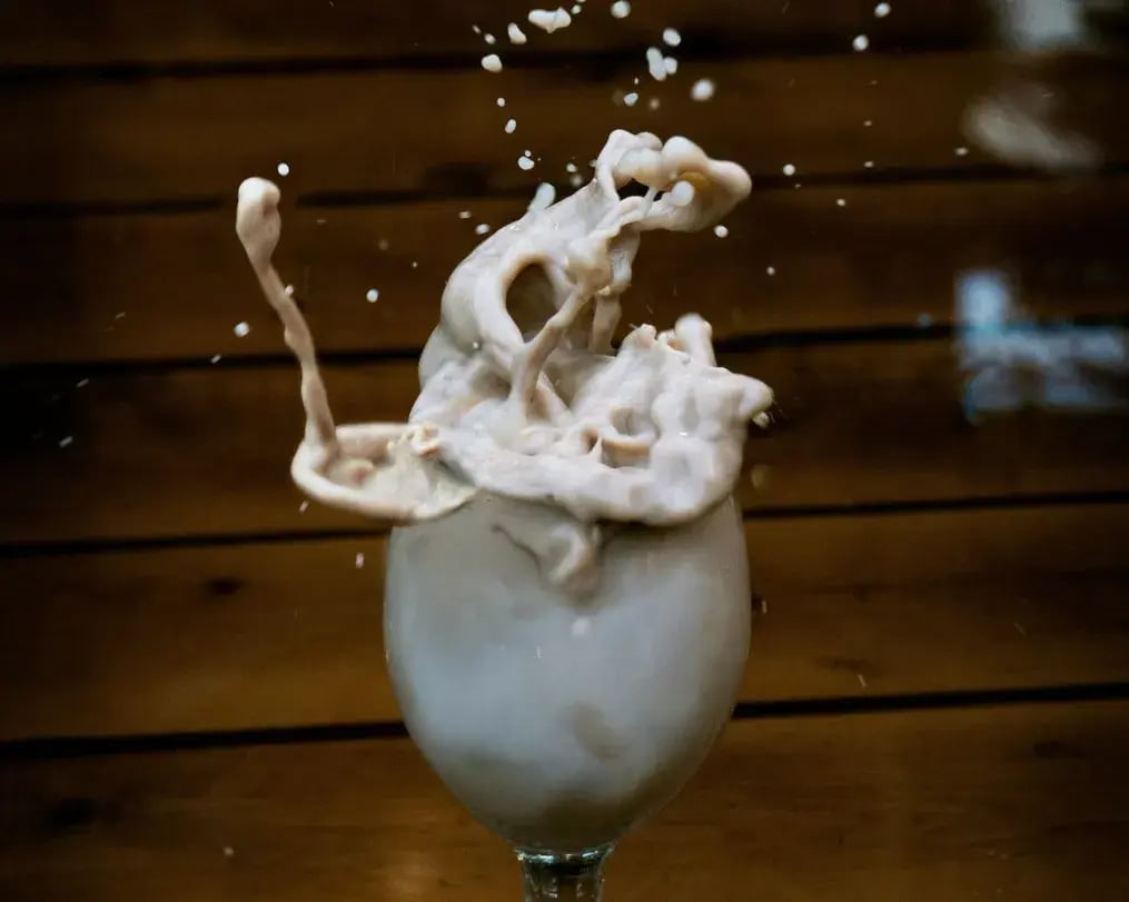 Kiwi And Muskmelon Ice Cream Shake