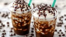 Iced Coffee Chocolate Milkshake with Pistachio Sprinkle