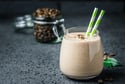 Icy Mocha Chocolate Smoothie with Nutty Pistachio
