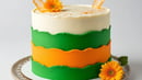 Independence Day Cake Ideas: Layered, Rolled, And Frosted Creations In Saffron, White & Green