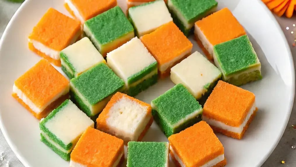 Tricolor Barfi