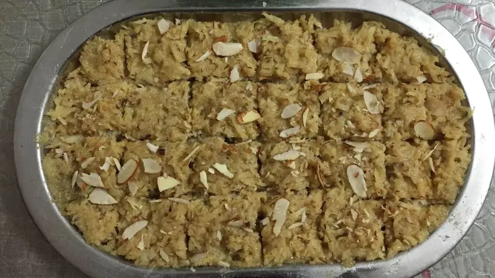 Barfi With Pistachio coconut