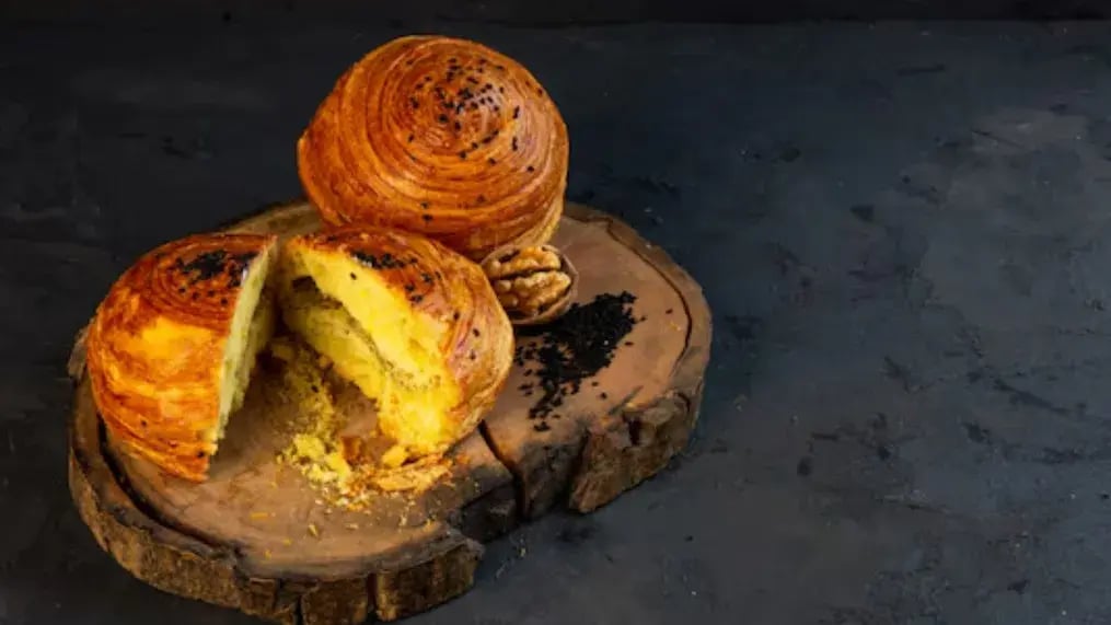 Coconut Ladoo Puff Pastry