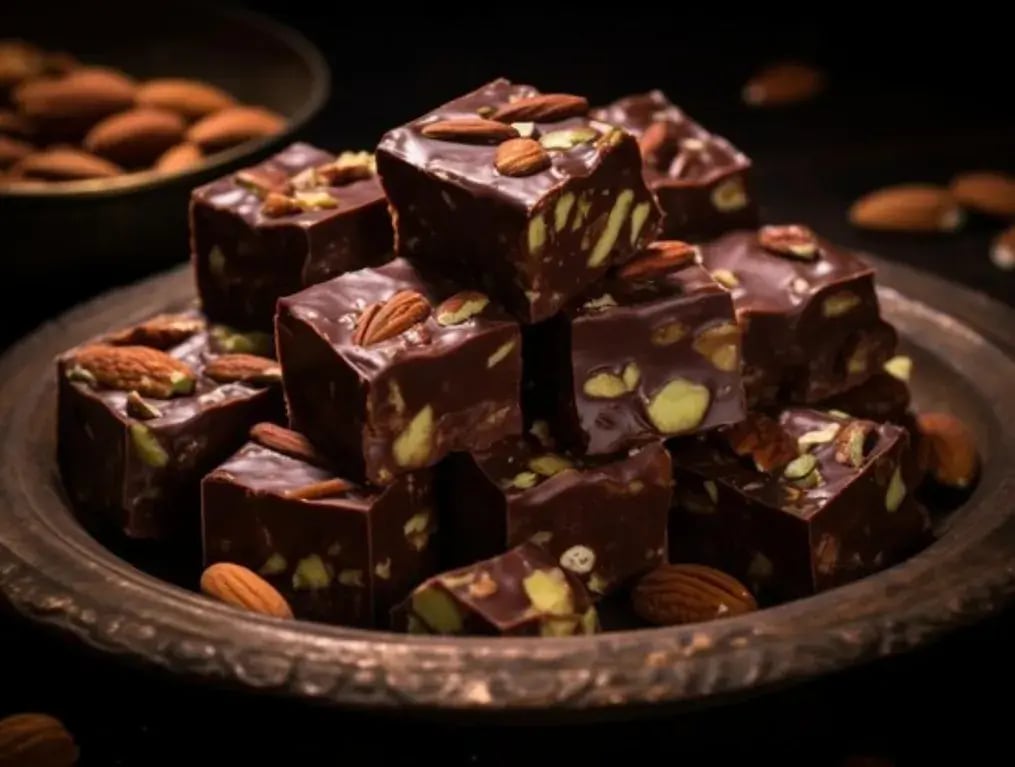 Chocolate Coconut Barfi