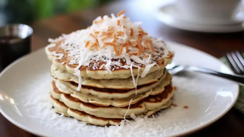 Coconut and Almond Flour Pancakes - 2