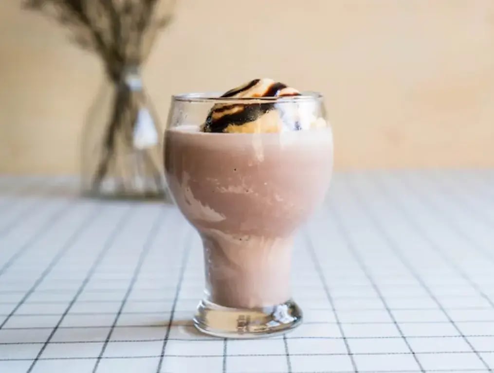 Indulgent Chocolate Hazelnut Milkshake