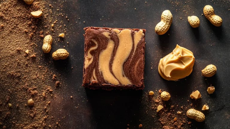 Indulgent Peanut Butter Brownies for Weekend Indulgence