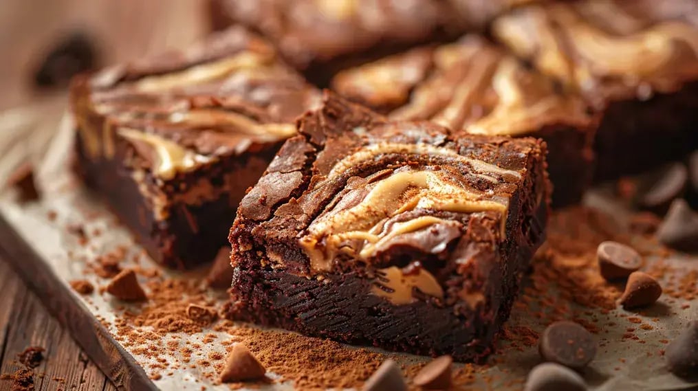 Classic Chocolate Cheesecake Bars