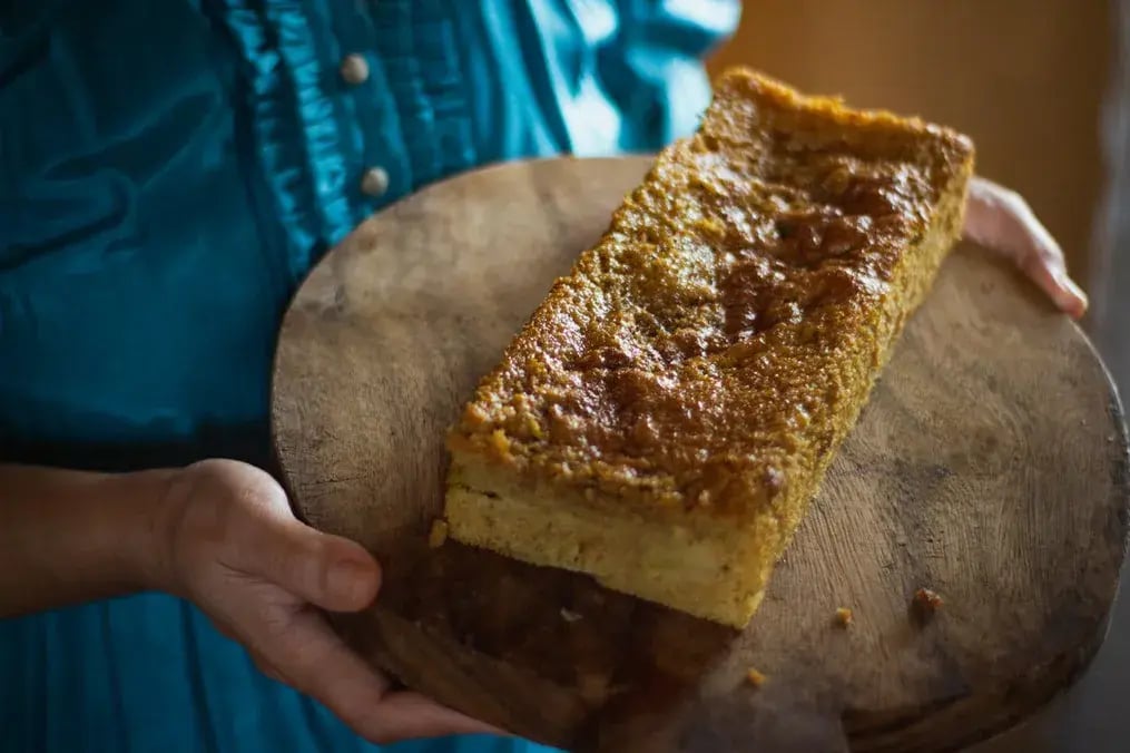 Coconut Lime Loaf Cake