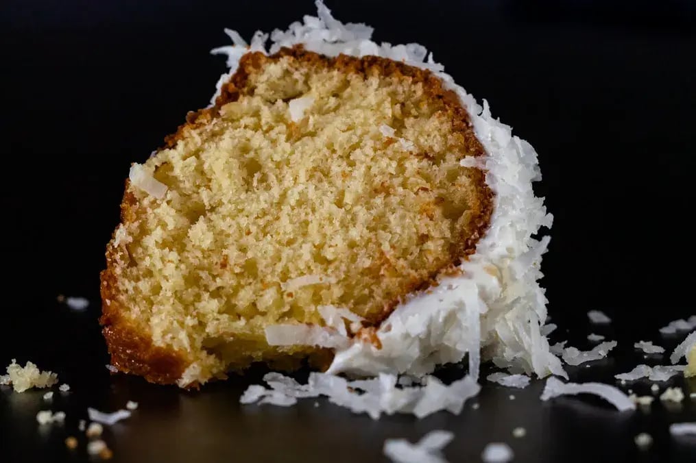Coconut Loaf Cake with Spices